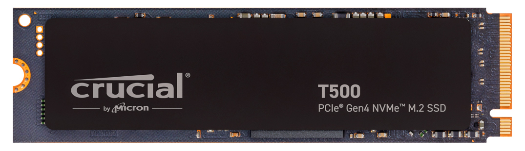 Crucial T500 NVMe SSD mit 2 TB im Test. (Bildquelle: Crucial)