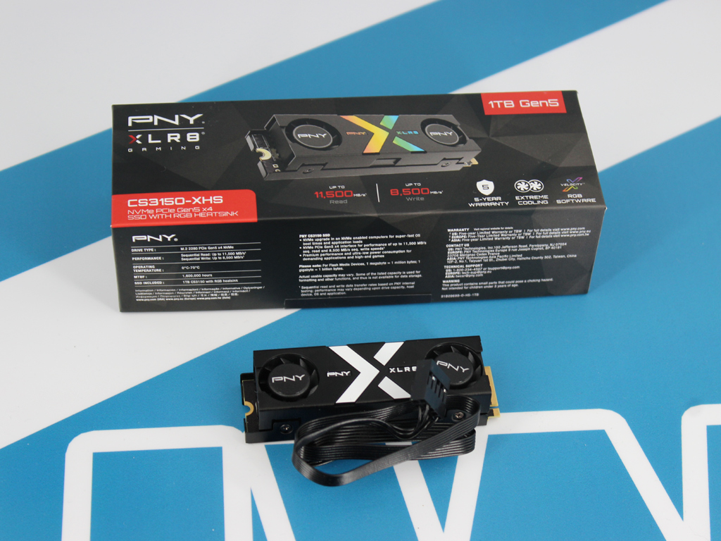 PNY XLR8 CS3150 SSD mit 1 TB im Test.