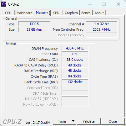 Messungen @ 8.000 MHz