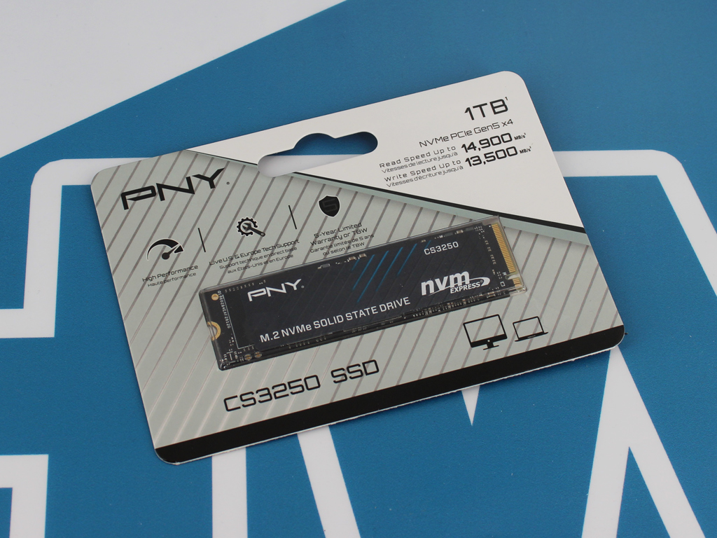 PNY CS3250 Gen5 SSD mit 1 TB im Test