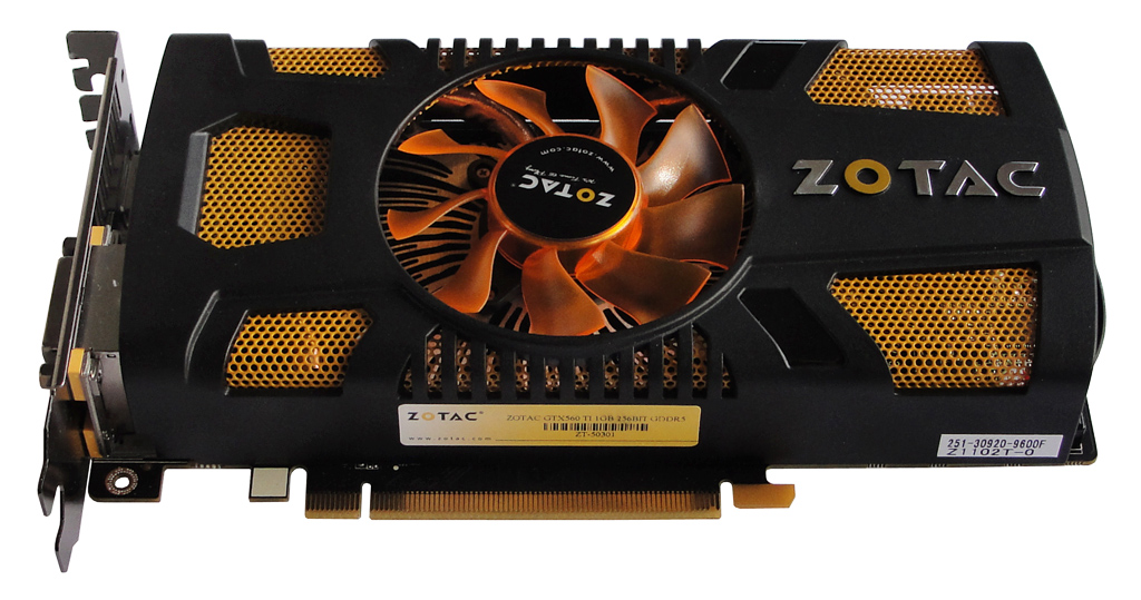 ZOTACs GeForce GTX 560 Ti mit 1024 MB GDDR5 im Überblick.
