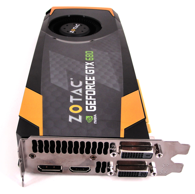 Die GeForce GTX 680 bietet einige Anschlussmöglichkeiten.