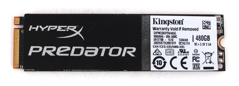 Hat einen bleiben Eindruck hinterlassen: Die Kingston HyperX Predator SSD als M.2 2280 oder PCIe 2.0 x4 Karte.