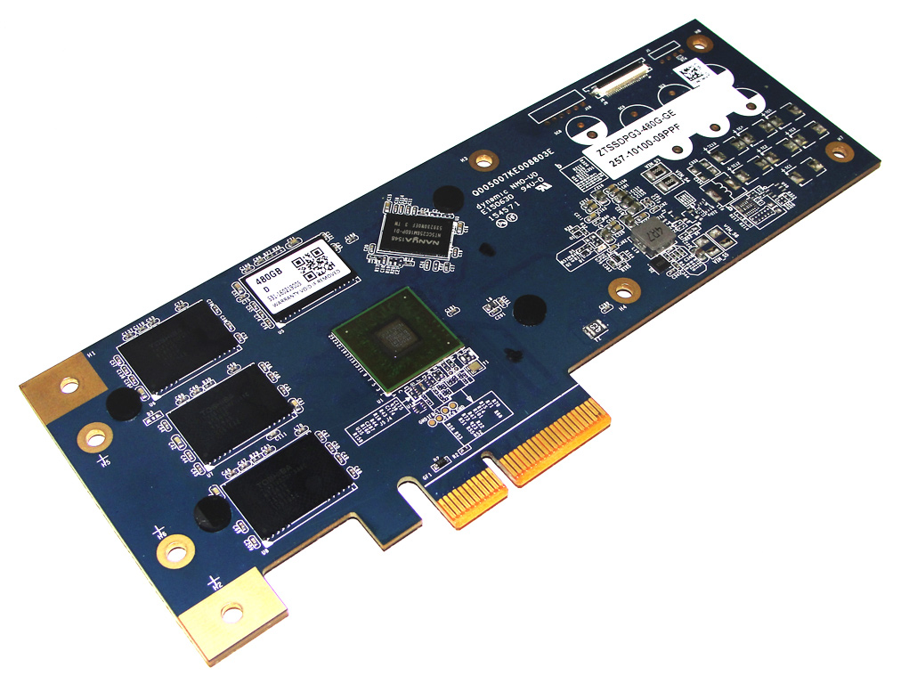 Die Sonix von Hersteller ZOTAC setzt auf 15-nm-MLC-NAND-Flash von Toshiba.