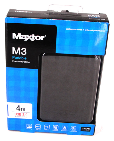 Maxtor M3 Portable 4 TB im Praxistest