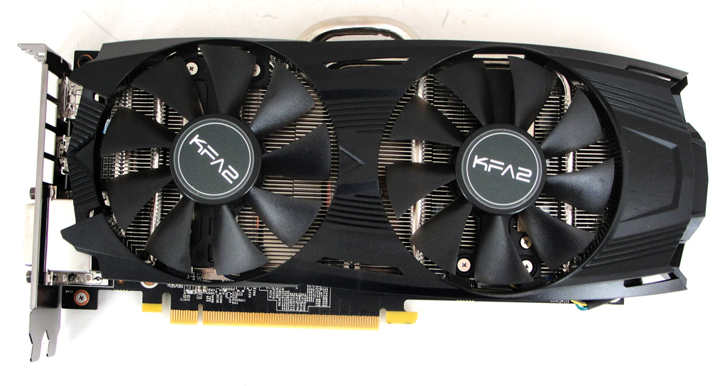 Die KFA2 GeForce GTX 1060 EXOC basiert auf Nvidias GP106-Grafikchip mit Pascal-Architektur.