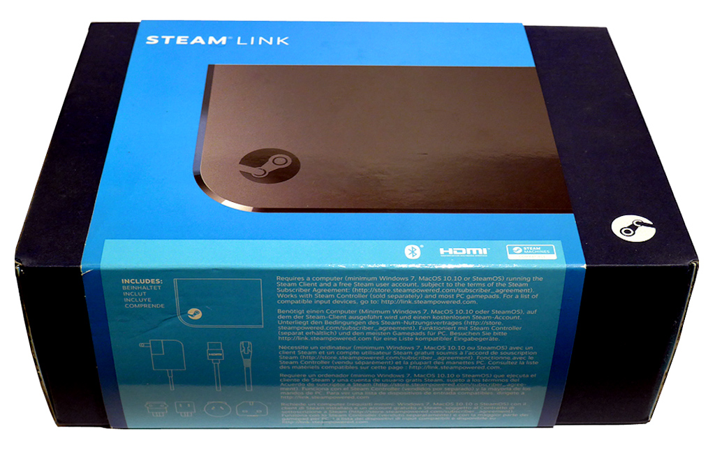 valve steam link box
