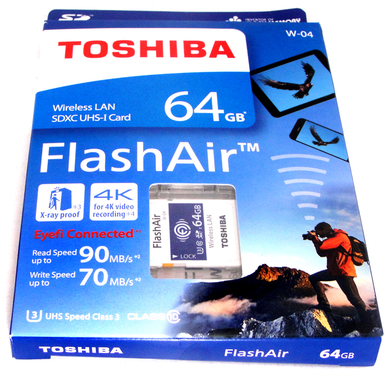 Leistungsmäßig hat die 4. Generation der FlashAir-Karten deutlich zugelegt und ist nun ernsthaft konkurrenzfähig.