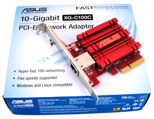 ASUS und Intel: 10 GBit/s Netzwerkkarten