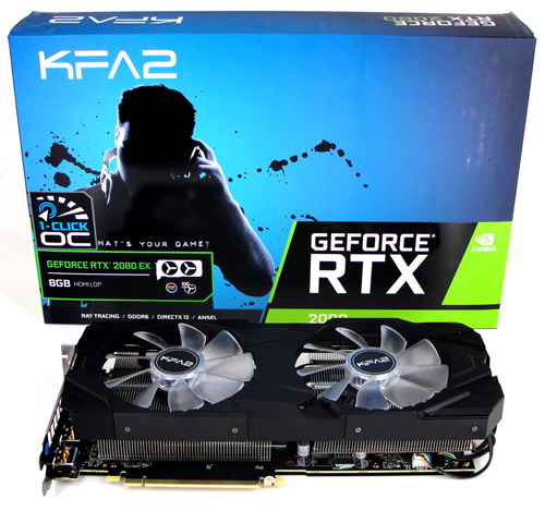KFA2 GeForce RTX 2080 EX (1-Click OC) Review