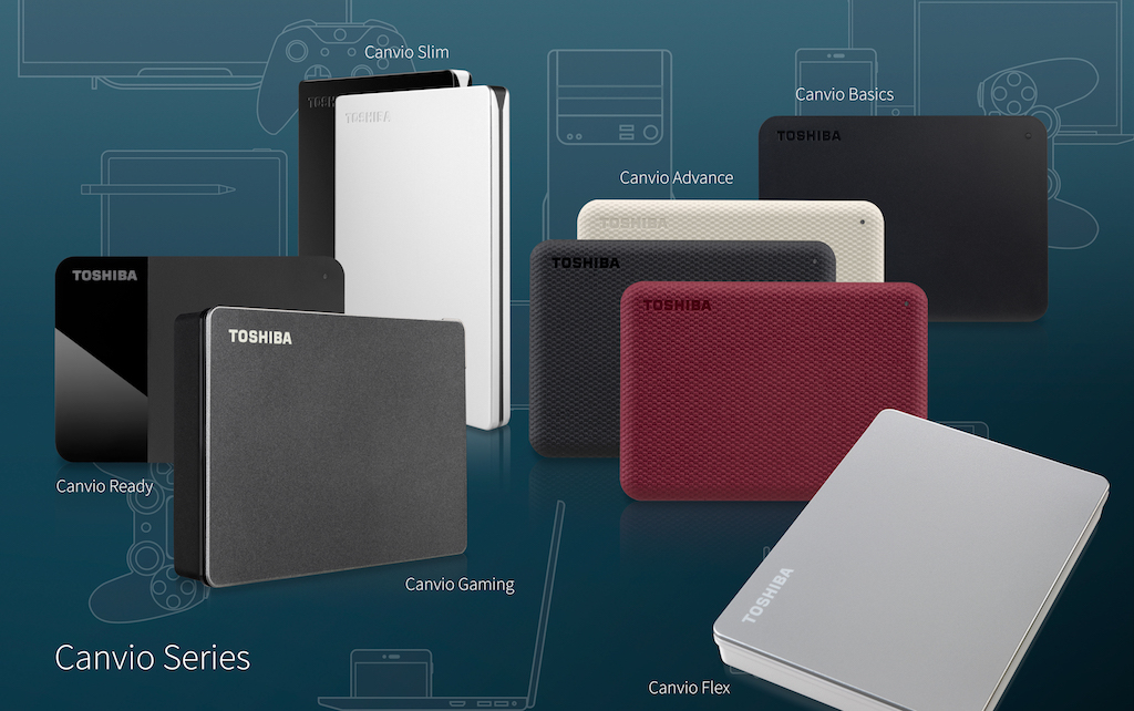Toshiba präsentiert portable Canvio-Festplattenserie
