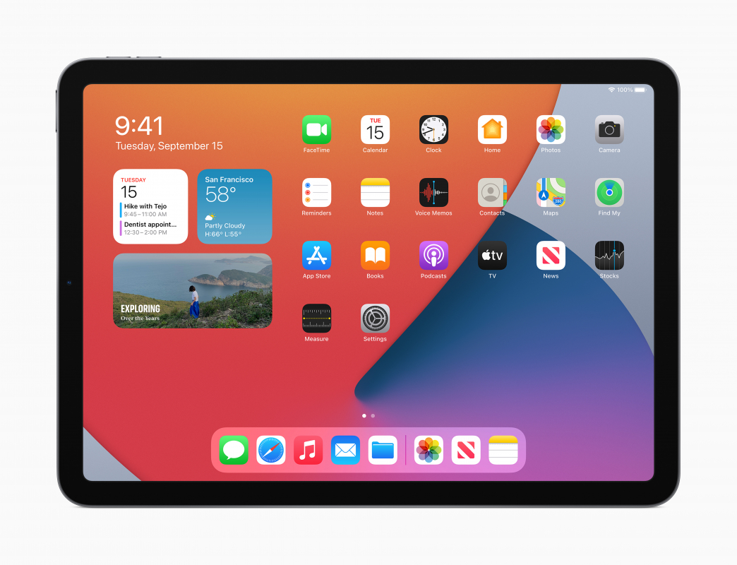 Das neue iPad OS 14 (Bildquelle: Apple)