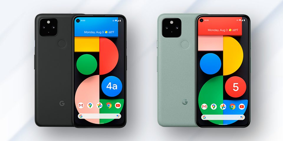 Googles neue Smartphones Pixel 5 und Pixel 4a 5G (Bildquelle: idealo)