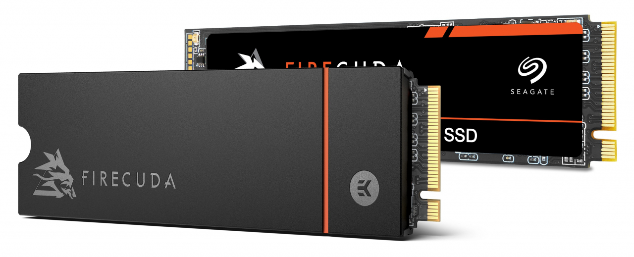 Die neue Seagate FireCuda 530 SSD gibt es mit und ohne Kühlkörper