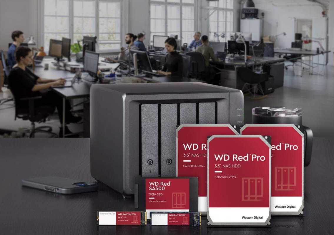 Western Digital stellt neue WD Red SN700 NVMe SSD vor