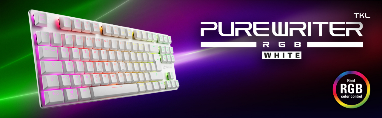 PureWriter RGB White TKL