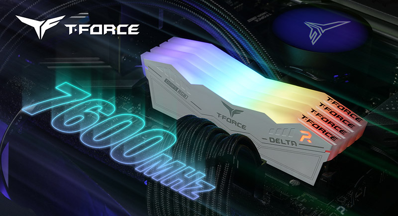 T-FORCE DELTA RGB DDR5 7.600 MHz