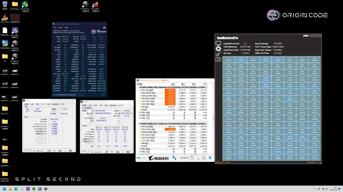 VORTEX DDR5 Benchmarks.